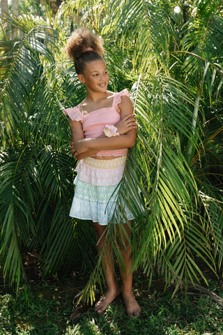 Roller Rabbit Multi Kids Fan Geo Sami Skirt