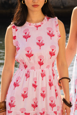 Marigold Stripe Milani Dress