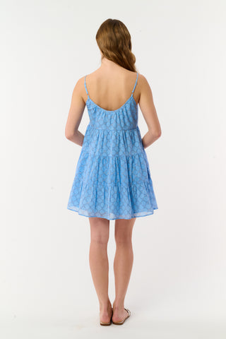Roller Rabbit Blue Ruban Beckett Dress