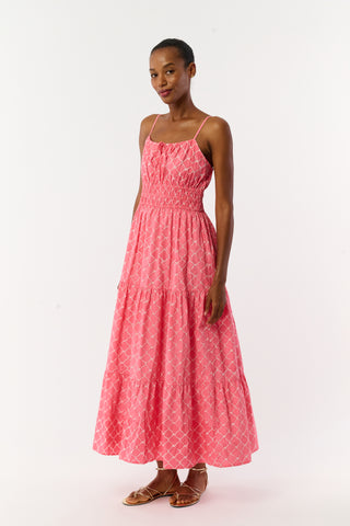 Roller Rabbit Coral Ruban Karla Dress