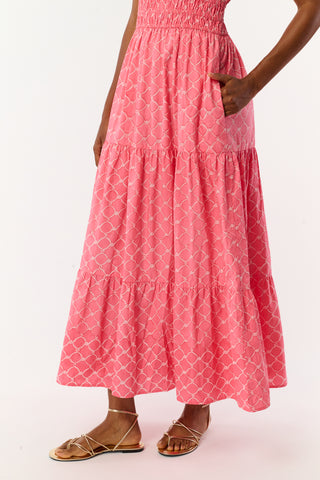 Roller Rabbit Coral Ruban Karla Dress