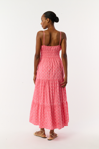 Roller Rabbit Coral Ruban Karla Dress