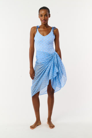 Roller Rabbit Blue Ruban Pareo