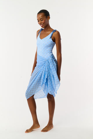 Roller Rabbit Blue Ruban Pareo