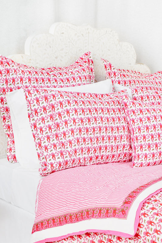 Monkey Pillowcase Set view 1