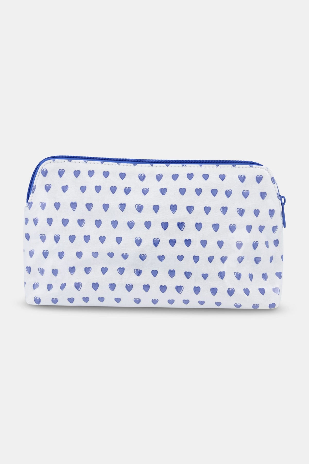 Hearts Makeup Bag BLUE S