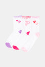 Roller Rabbit Valentines Ruffle Sock Pack