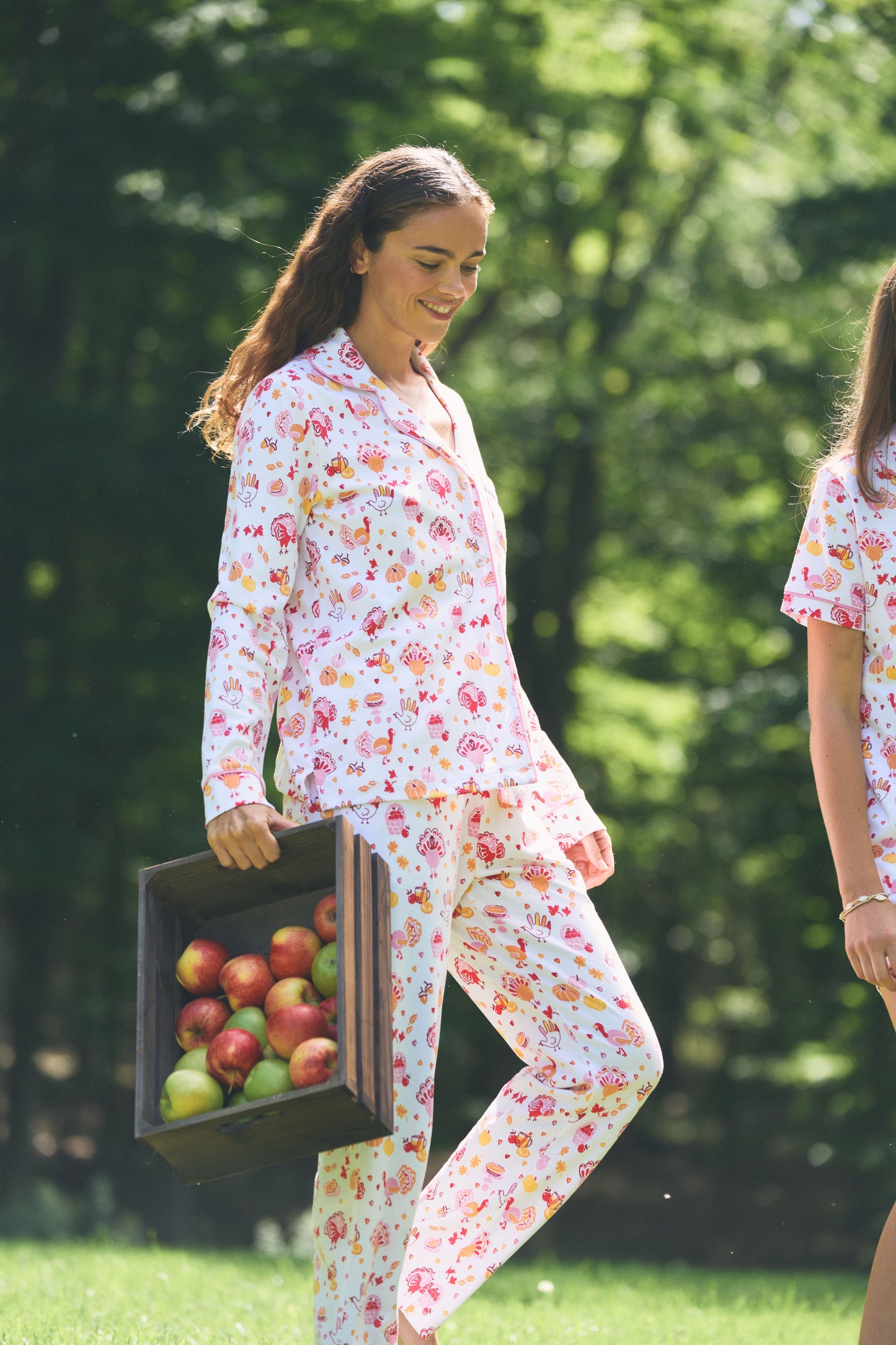 Fall-A-Palooza Long Sleeve Polo Pajamas view 2