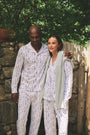 Trick or Treat Long Sleeve Polo Pajamas