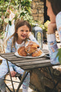 Roller Rabbit Kids Blue Paris Monkey Pajamas