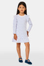 Roller Rabbit Blue Kids Hearts Isa Dress
