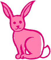 Pink Rabbit Icon