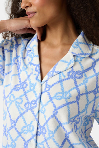Roller Rabbit White Seaside Knots Eva Top