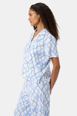 Roller Rabbit White Seaside Knots Eva Top