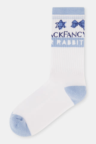 Roller Rabbit Blue Starry Nights Monkey Tube Socks