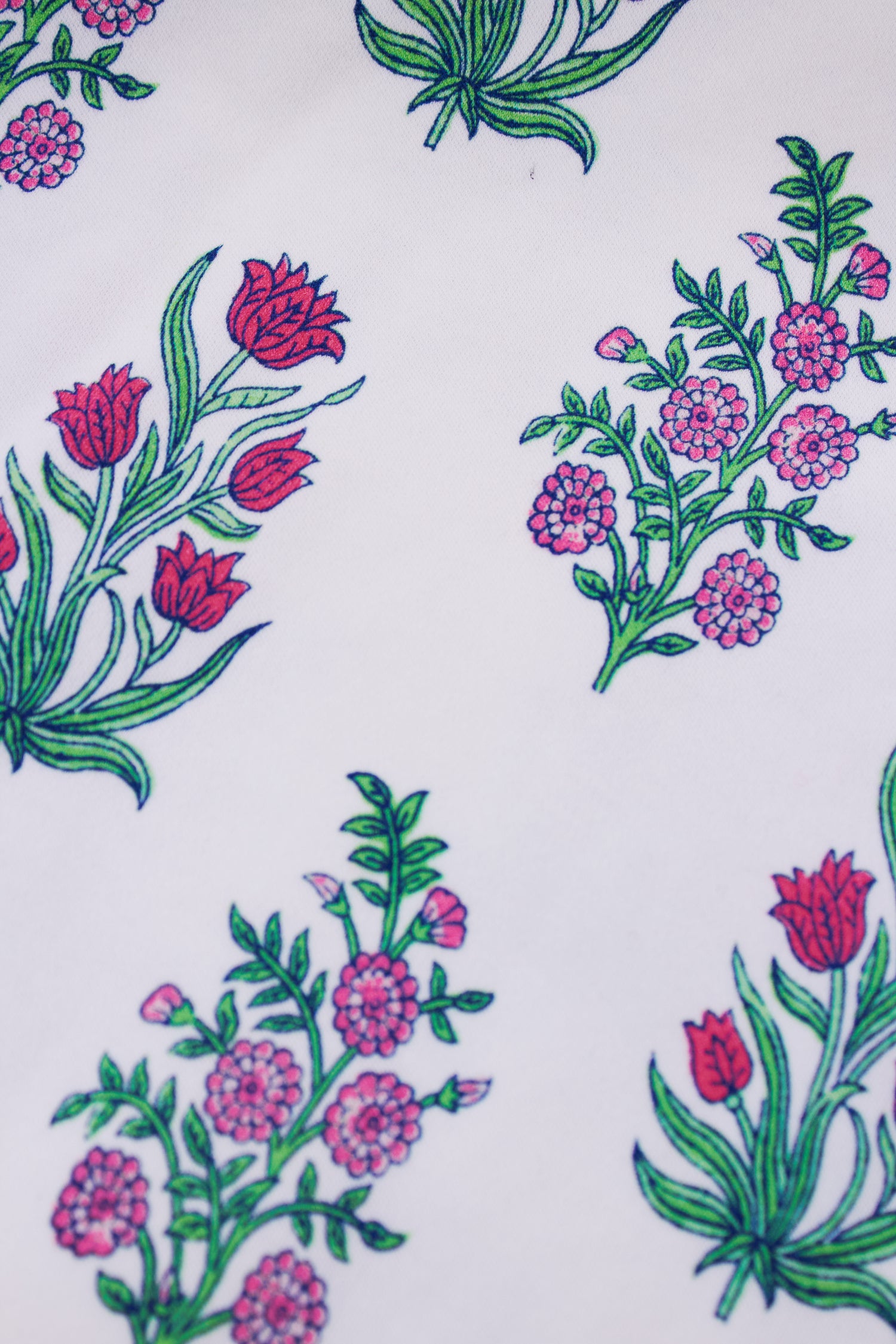 Roller Rabbit Wild Rose Fiora Pajamas Pink