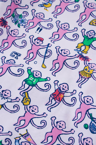 CT Monkey Polo Pajamas