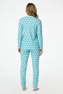 Roller Rabbit Blue Star Monkey Pajamas