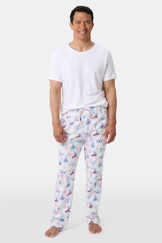 Roller Rabbit Blue Mens Star Spangled Monkey Simon Pant