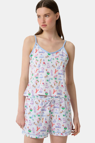 Roller Rabbit Blue Summer Club Mischa Set