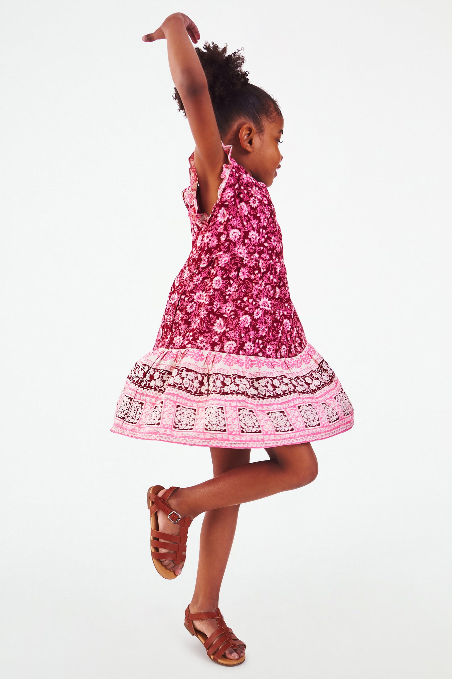 Roller Rabbit Kids Suzie Floral Patty Dress