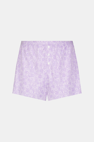 Roller Rabbit Purple Monkey Floral Savannah Shortie