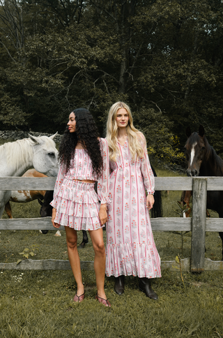 Rose Ribbon Morgana Top