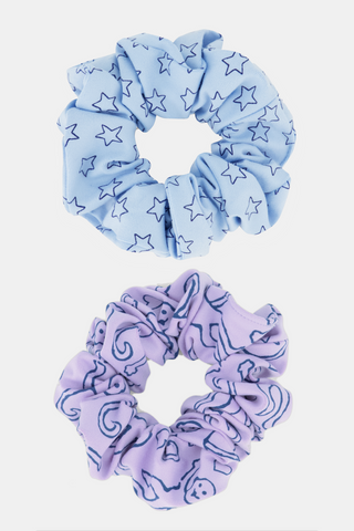 Assorted Scrunchies Set Of 2