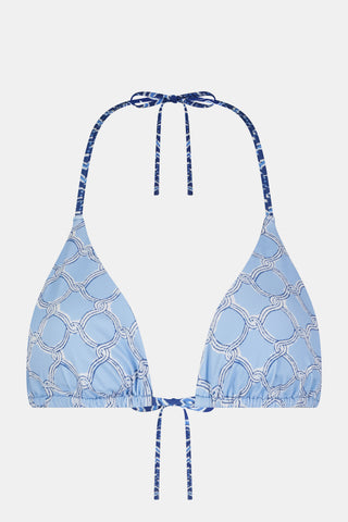 Fish Stripe/Ruban Serena Bikini Top