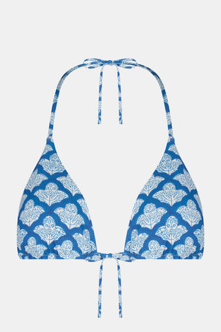 Roller Rabbit Blue Amanda/Jemina Serena Bikini Top