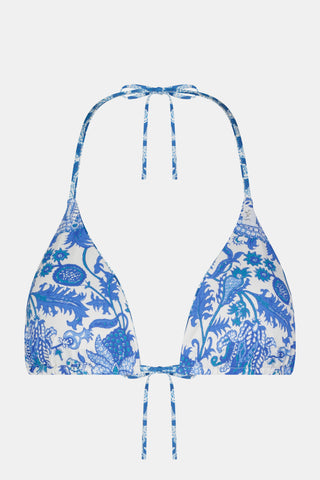 Roller Rabbit Blue Amanda/Jemina Serena Bikini Top