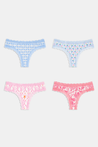 Classic Core Thong 4 Pack