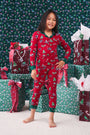 Roller Rabbit Kids Snow Day Parker Polo Pajamas