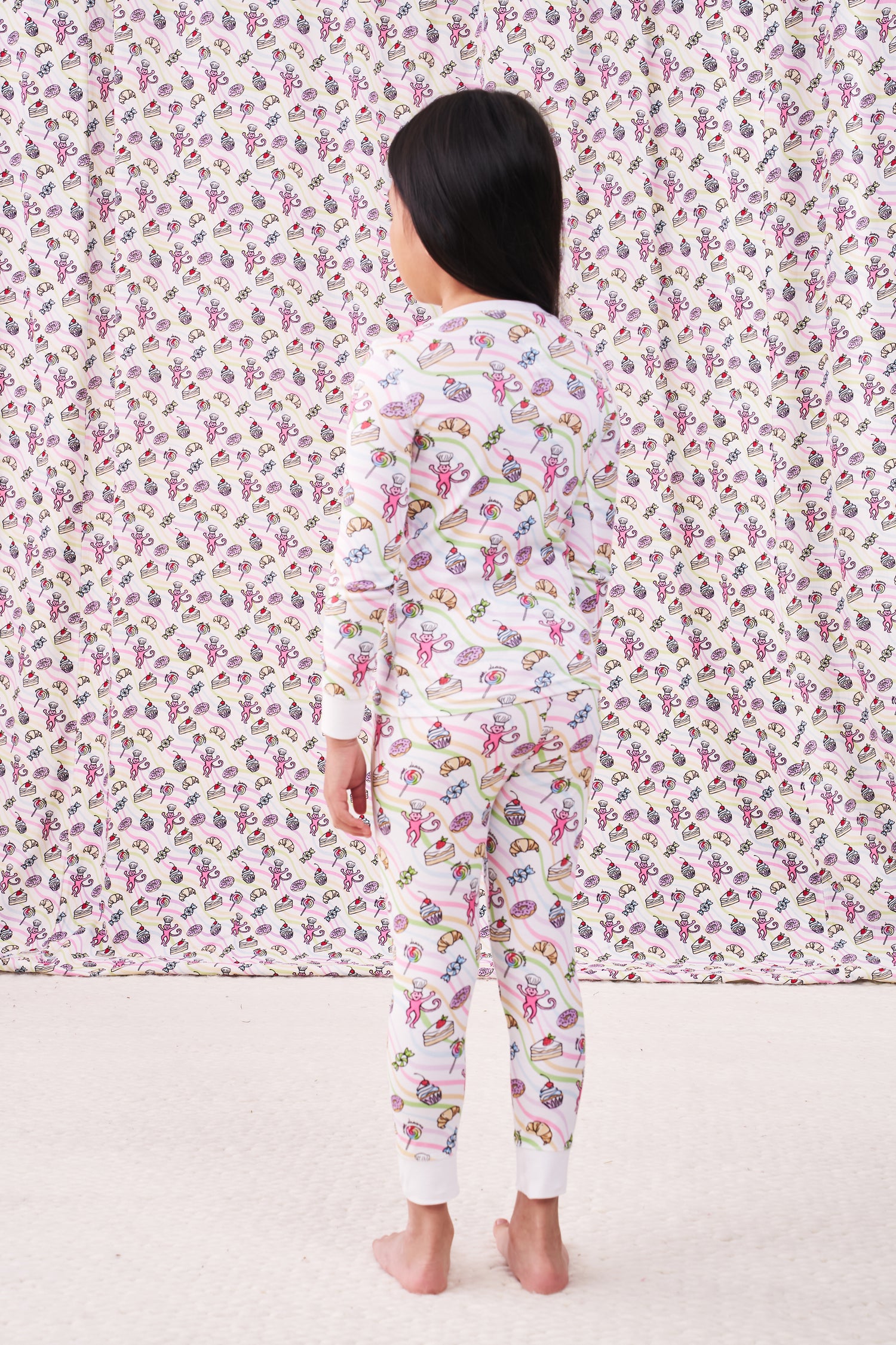 Roller Rabbit Kids Sweet Dreams Swirl Pajamas