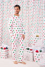 Roller Rabbit Mens Big Holiday Hearts Spencer Pajamas