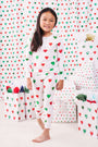 Roller Rabbit Kids Big Holiday Hearts Pajamas