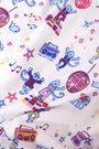 Roller Rabbit Infant Boogie Monkeyland Zipper Footie