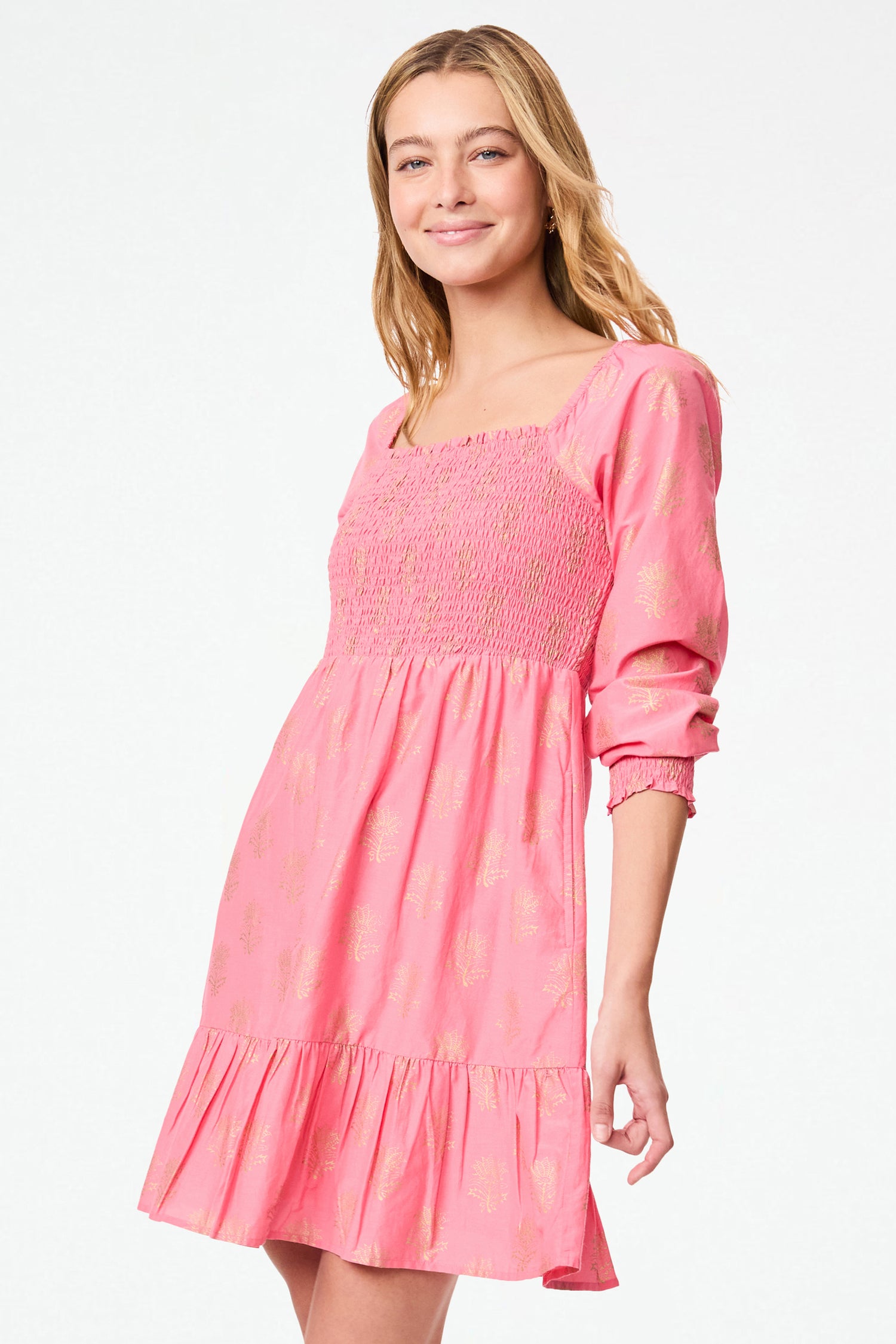 Roller Rabbit Pink Womens Avignon Merli Dress