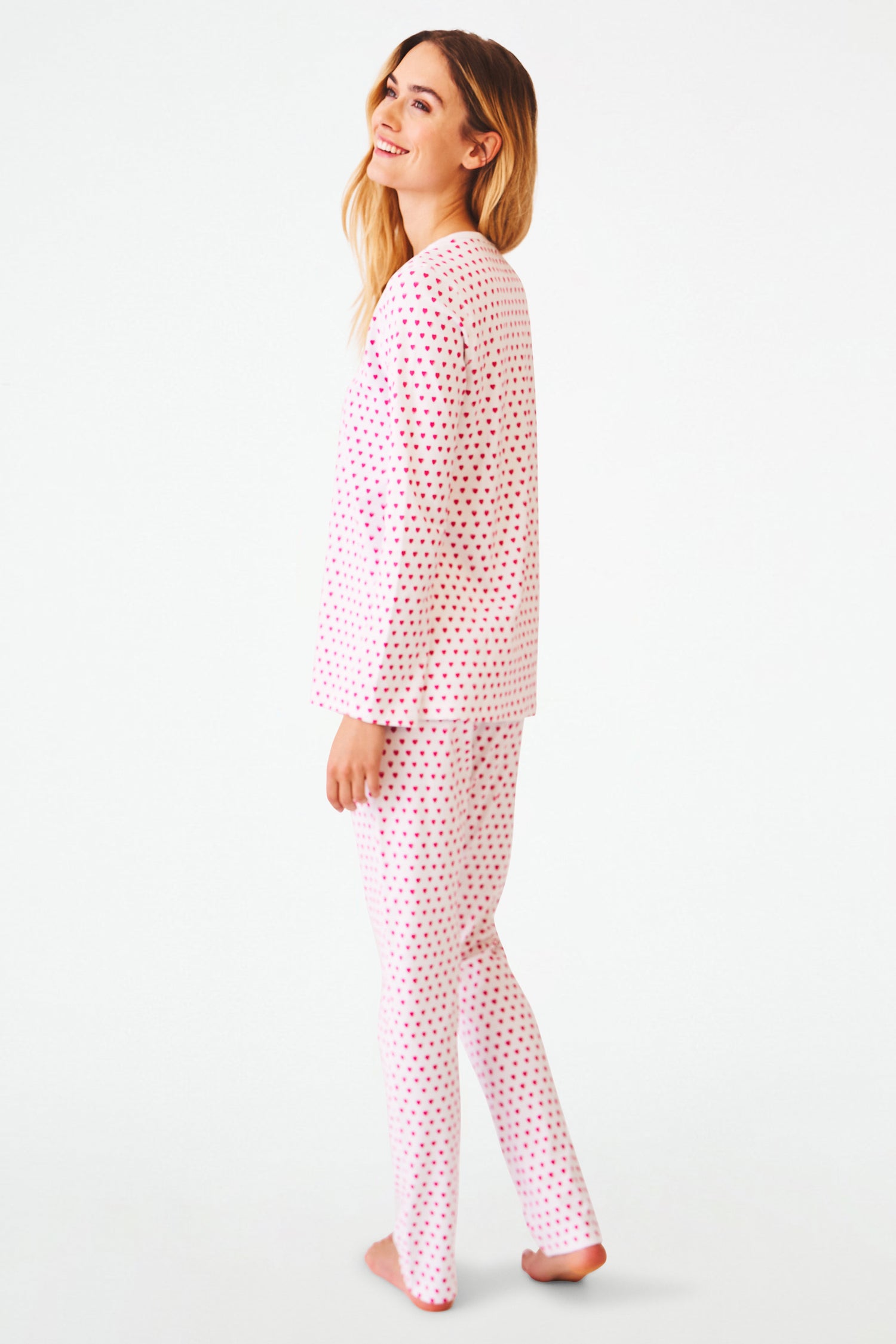 Roller Rabbit Pink Hearts Pajamas