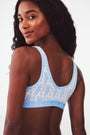 Roller Rabbit Blue Lovely Monkey Leroy Bralette 