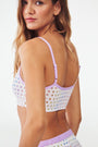 Roller Rabbit Disco Hearts Grove Bralette