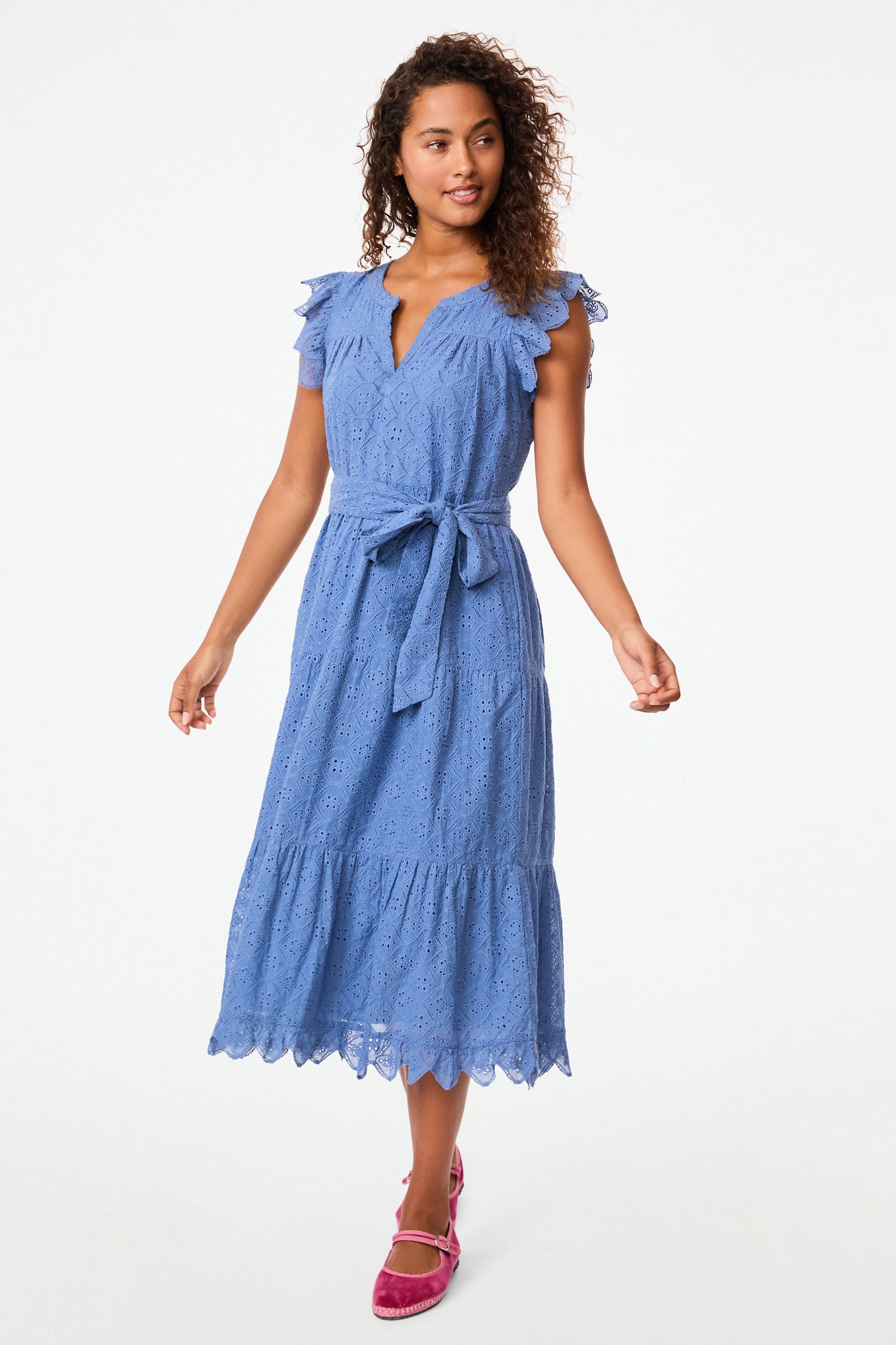 Roller Rabbit Elsa Eyelet Paulina Dress