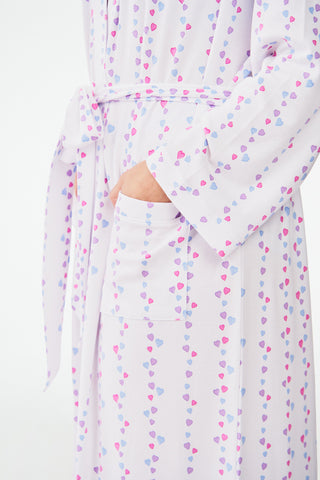 Roller Rabbit Falling Hearts Robin Robe