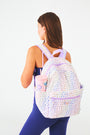 Roller Rabbit Disco Hearts Quilted Nylon Backpack