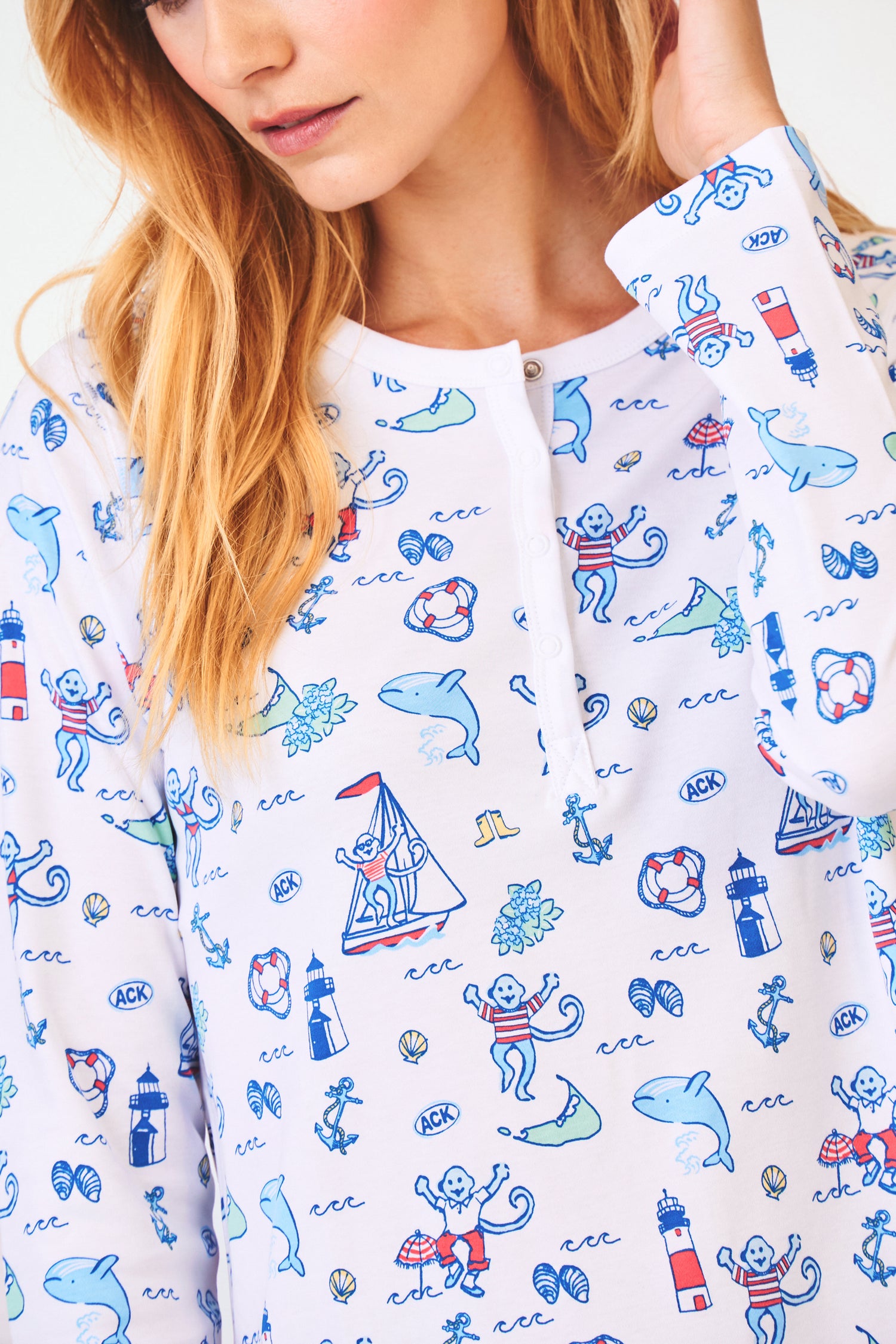 Roller Rabbit Nantucket Monkey Pajamas