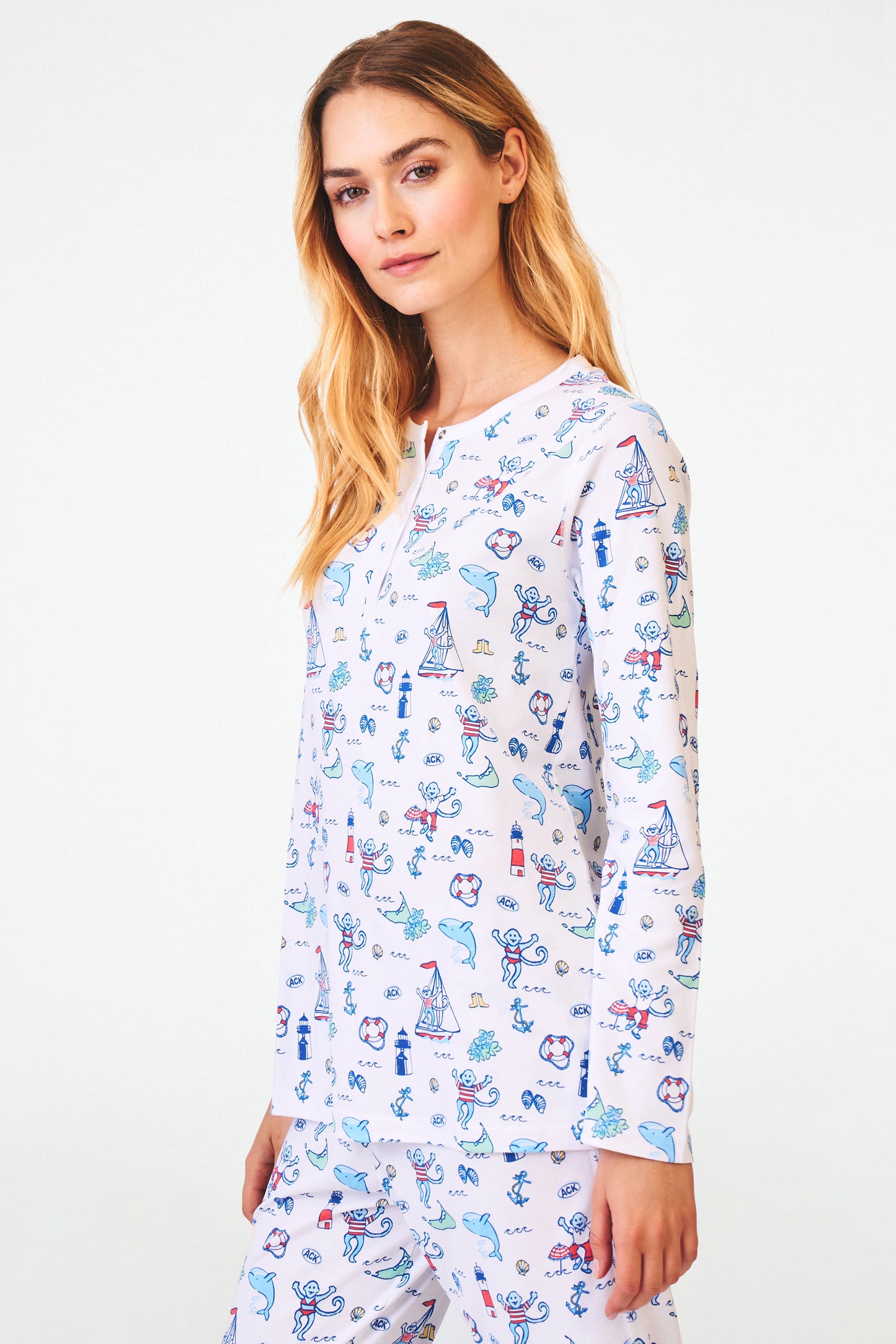 Roller Rabbit Nantucket Monkey Pajamas