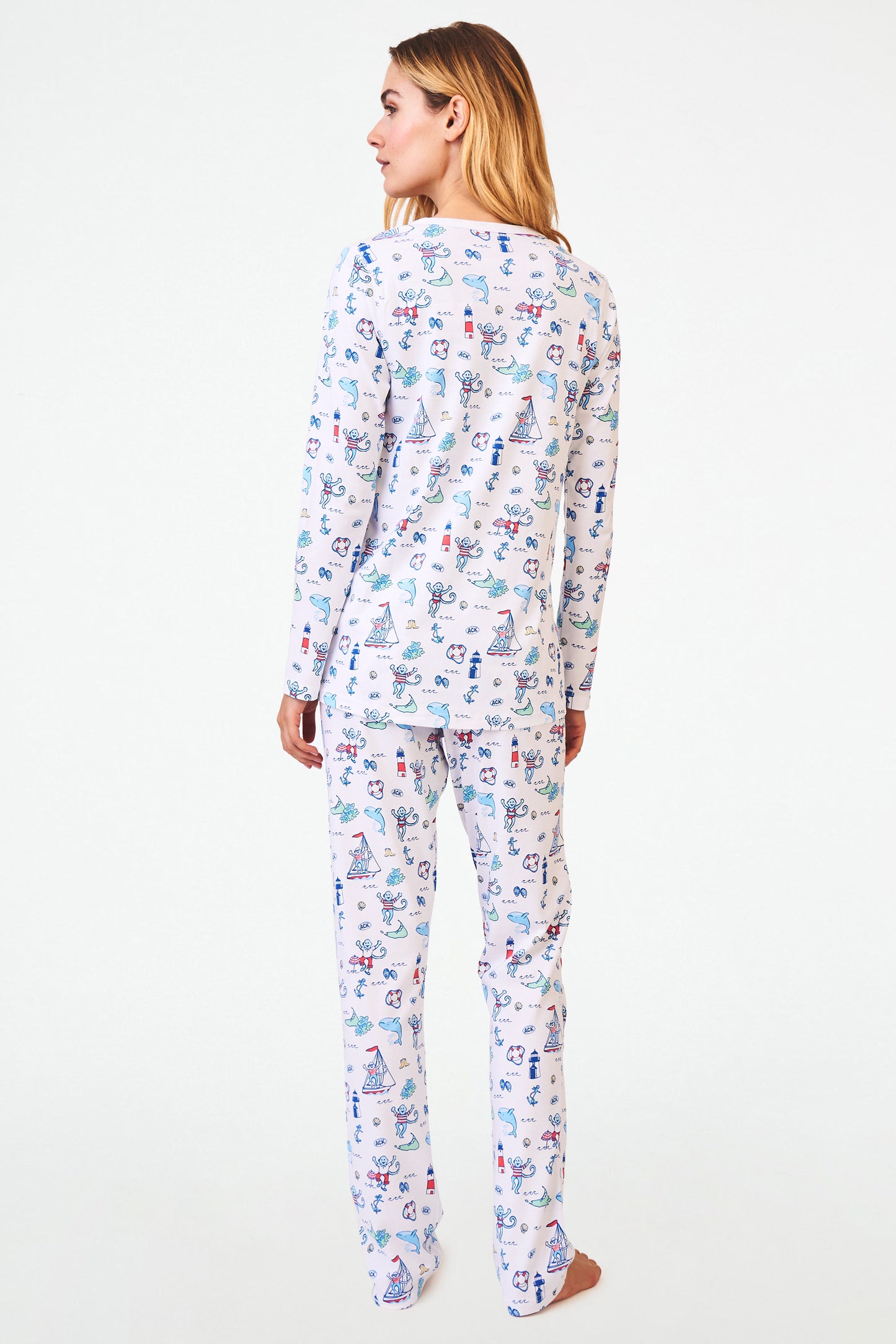 Roller Rabbit Nantucket Monkey Pajamas