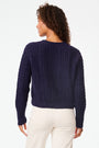 Roller Rabbit Navy Andrea Cardigan