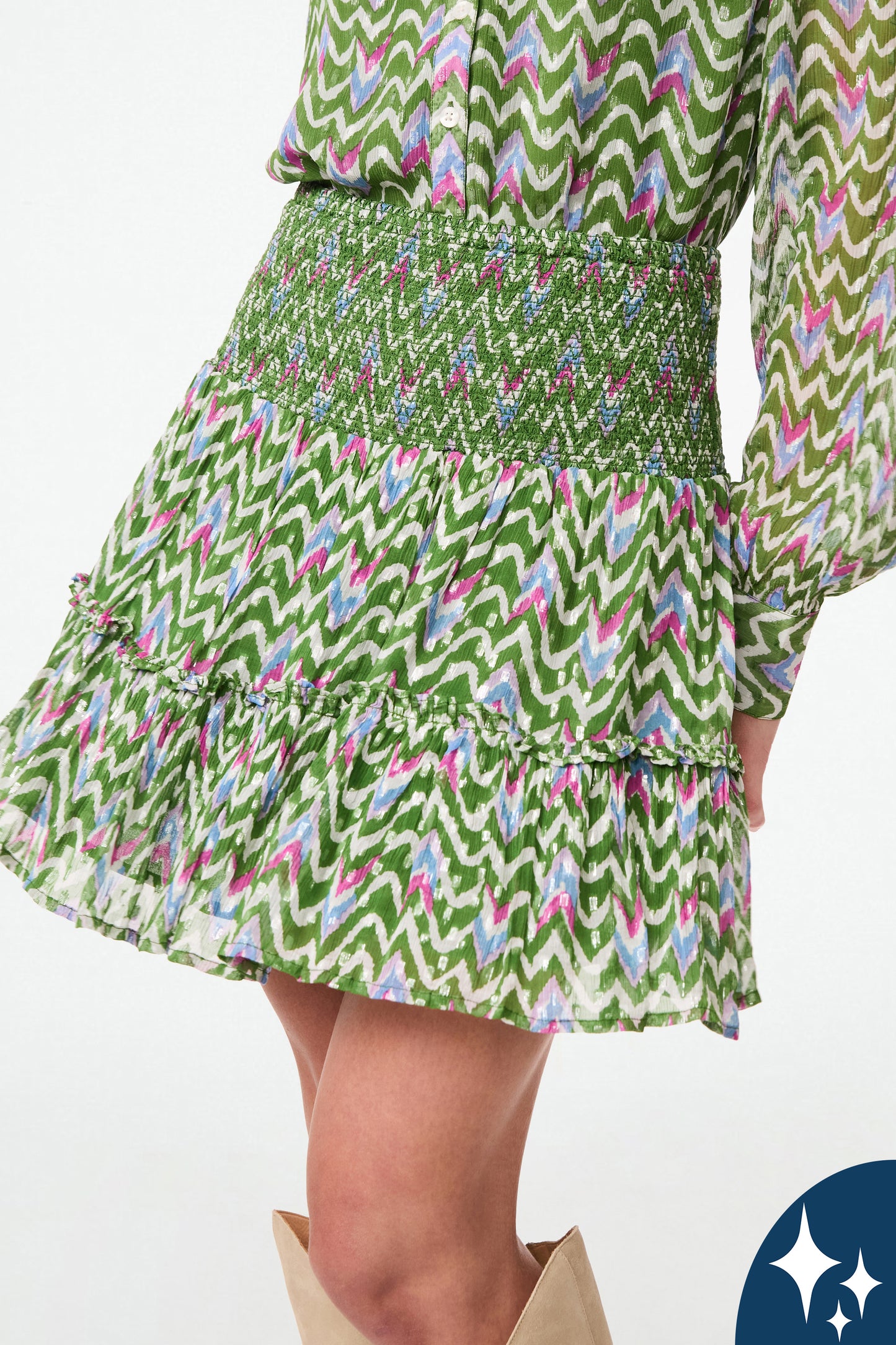 Roller Rabbit Olivia Ikat Riki Skirt