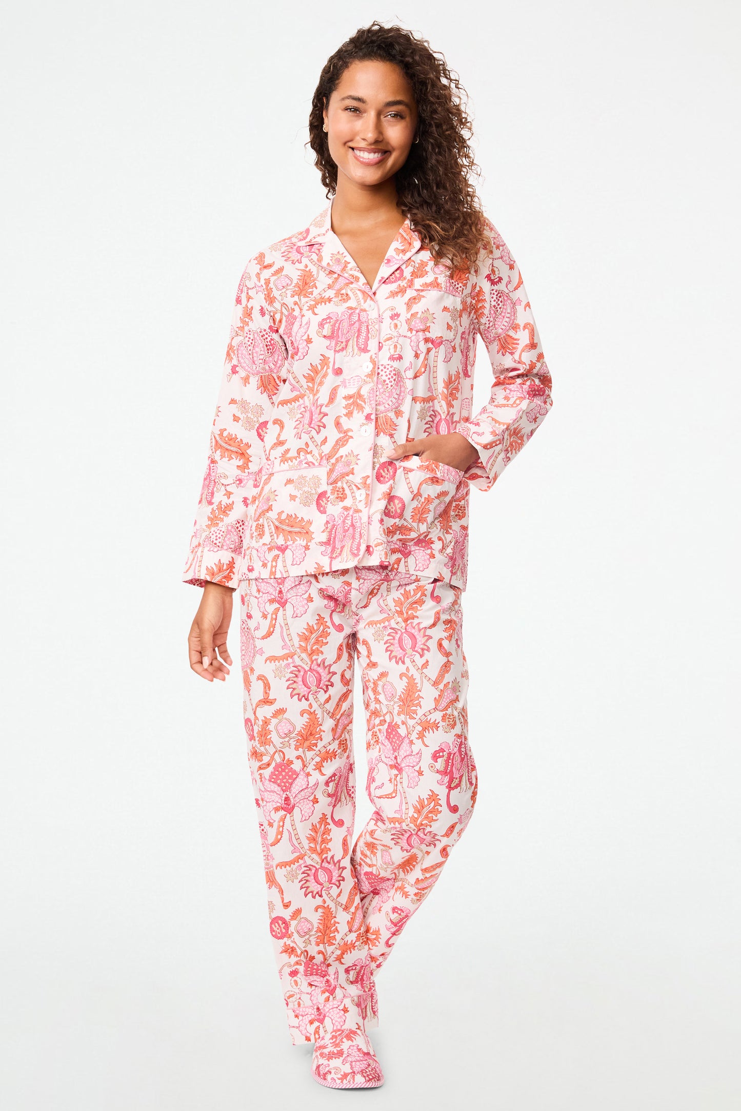 Roller Rabbit Orange Amanda Loungewear